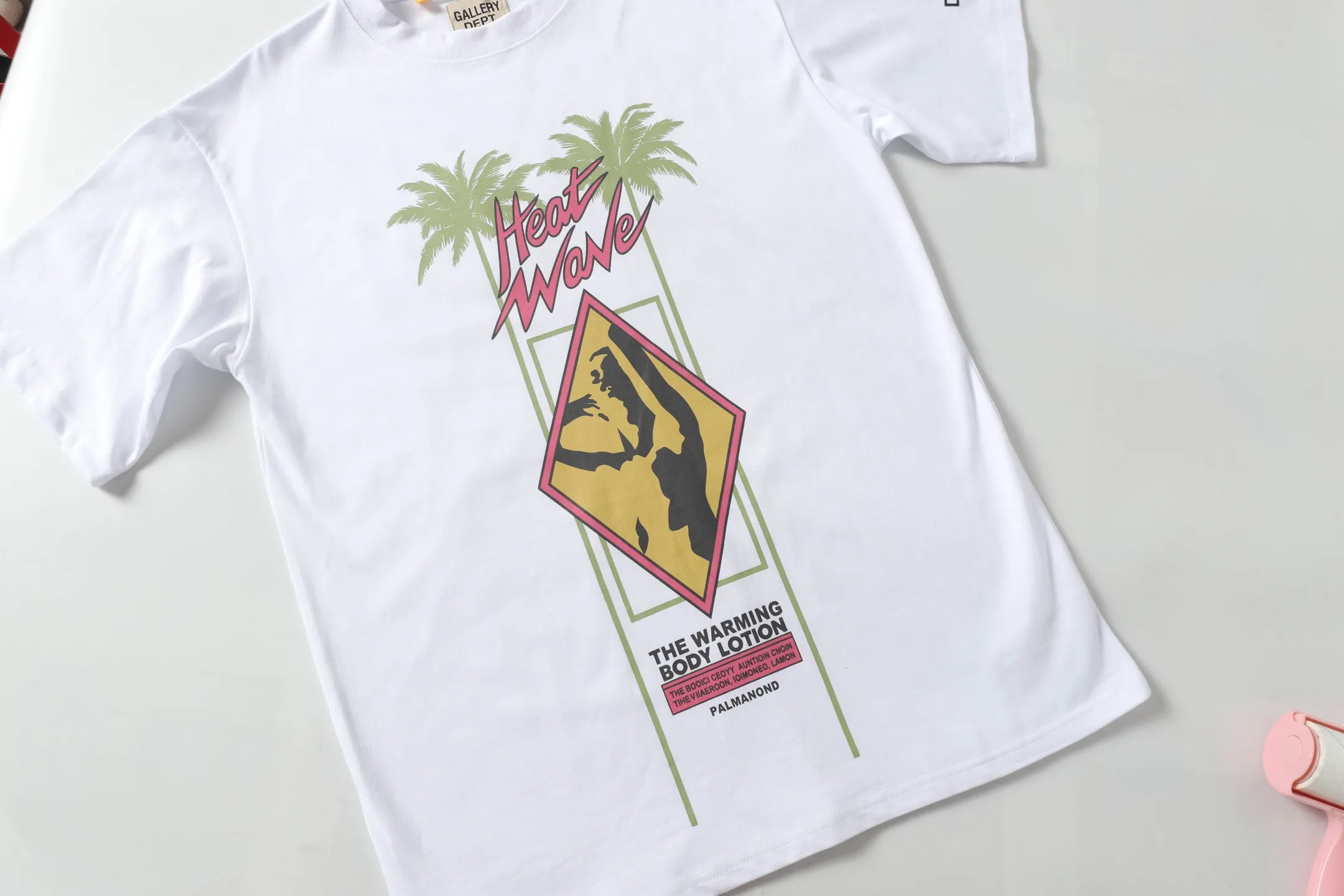 GALLERY.DEPT Summer new short-sleeved model number: D3329P110 Color: black white Size: S M L XL